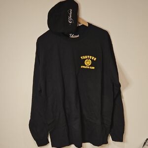 NWT Yastuvo Athletic Club Long Sleeve T Shirt & Hat Heath Is Wealth Instagram XL